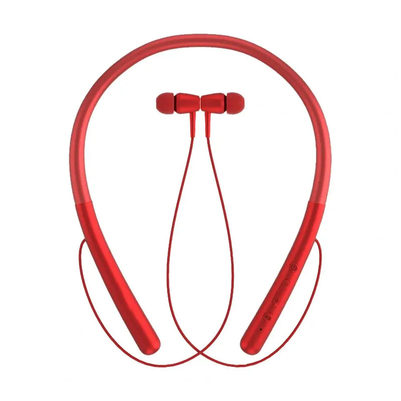 Gaming Headset With Mic Bluetooths Earphone Neckband Noise Reduction Support Memory Card Wireless Stereo Game Earbud for Phone