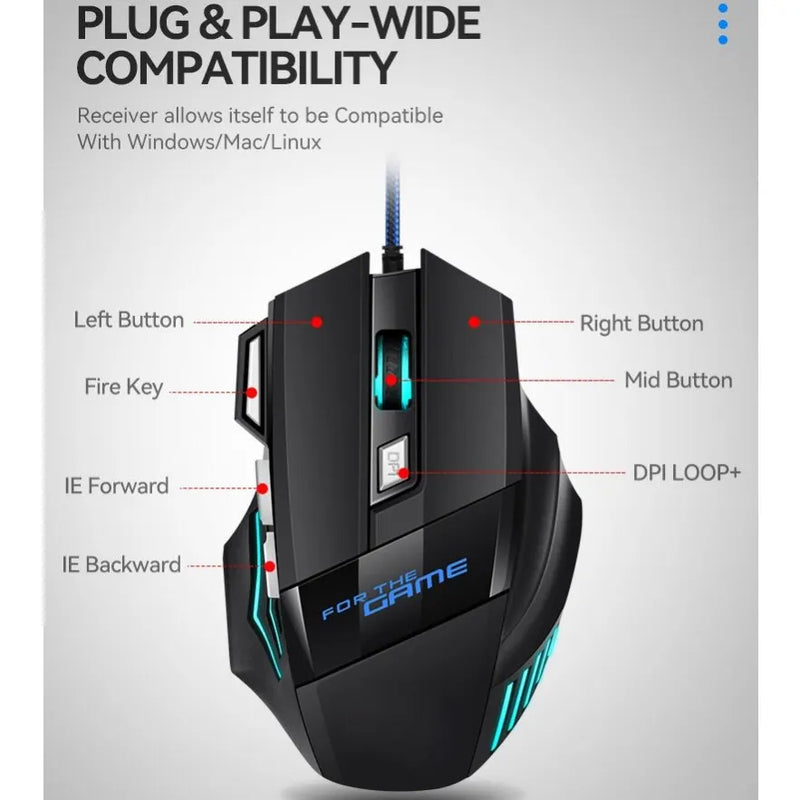 HyperSpeed RGB Gaming Mouse