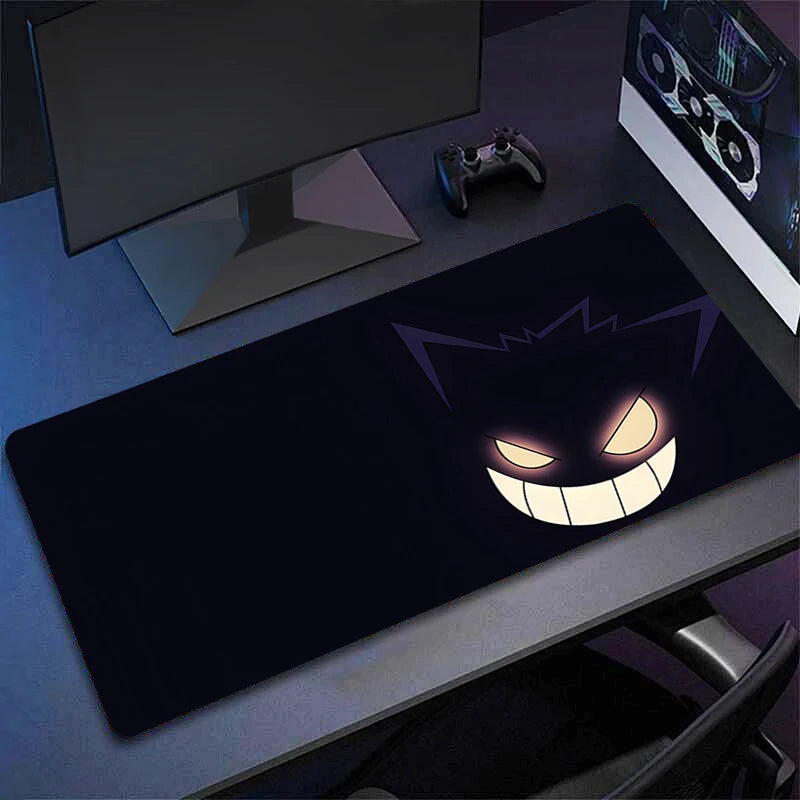 Cute Anime Mouse Pad G-gengar Gamer Mousepads Big Gaming Mousepad Large Keyboard Mat Desk Pad For Computer Laptop XXL Mouse Pads