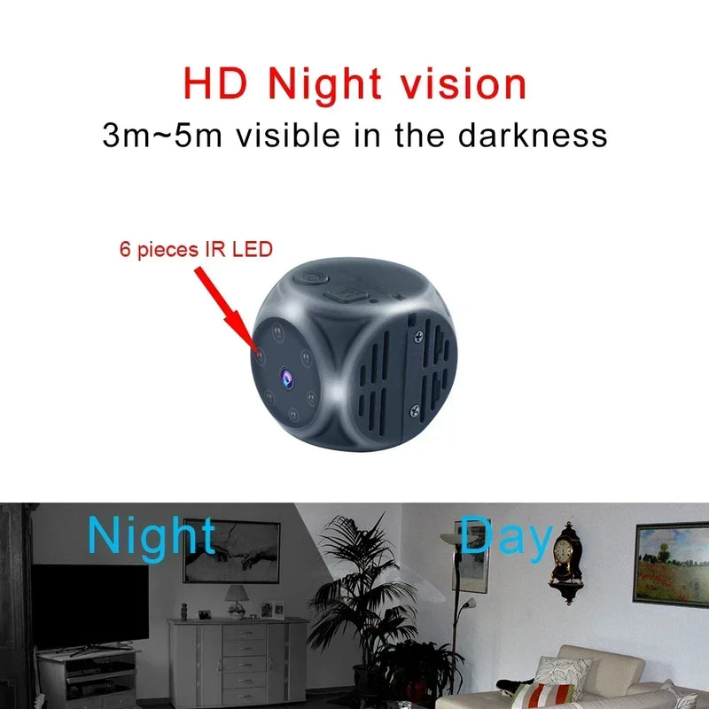 Recorder Protection Camera 1080P Monitor Security Mini Camera Security Video Surveillance Secret Sensor Camcorder