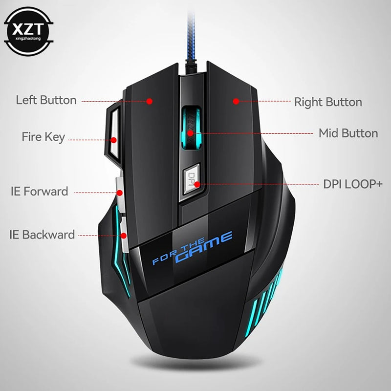 LumeTech Wired Gaming Mouse