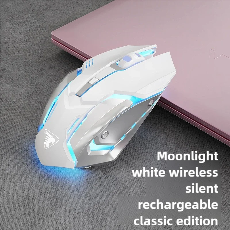 Wireless RGB Gaming Mouse – Optical, Ergonomic, USB