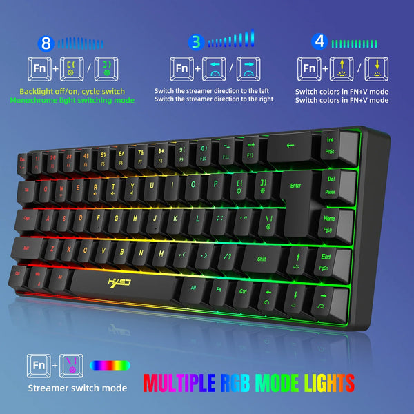 H61K Mini Gaming Keyboard