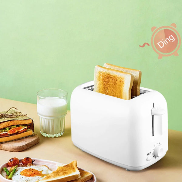 110V/220V Home Toaster 6 Modes 2 Slice Bread Toast Maker Automatic Breakfast Machine One-Click Operation Sandwich Maker 2023 New