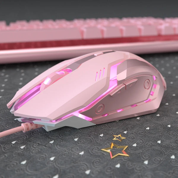 RGB Gaming Mouse – 6 Buttons, Silent Click, Ergonomic Design
