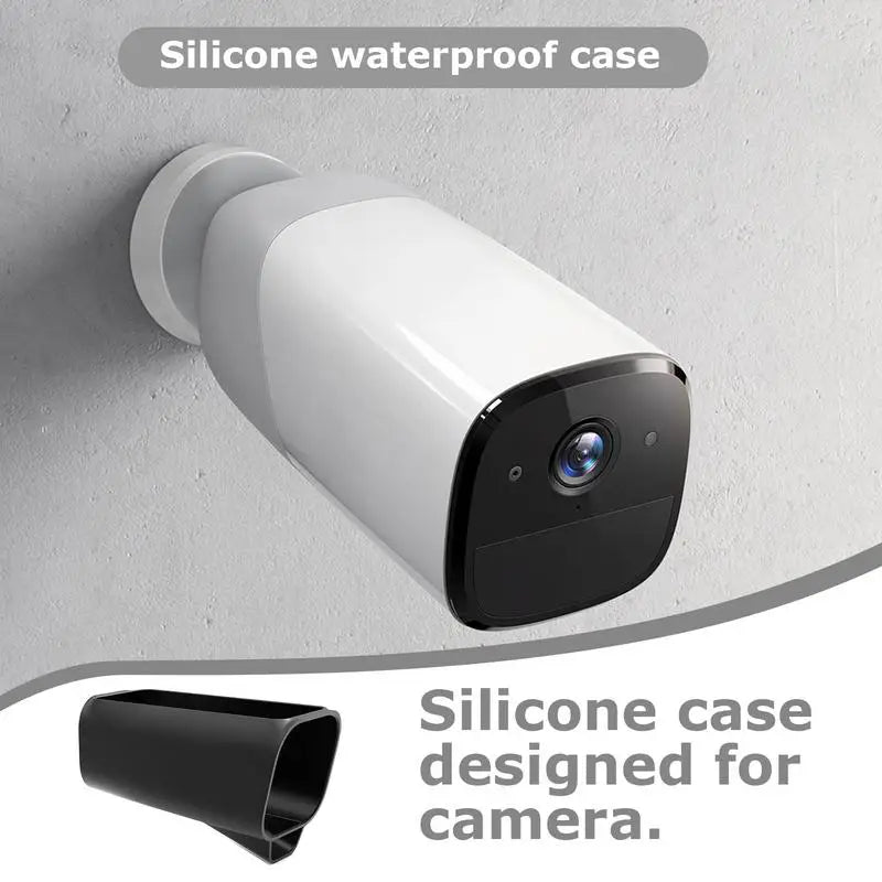 Security Camera Protective Case Silicone Camera Housing UV-proof Weather-proof ForEufy Cam 3 Add-on Wireless Security Camera