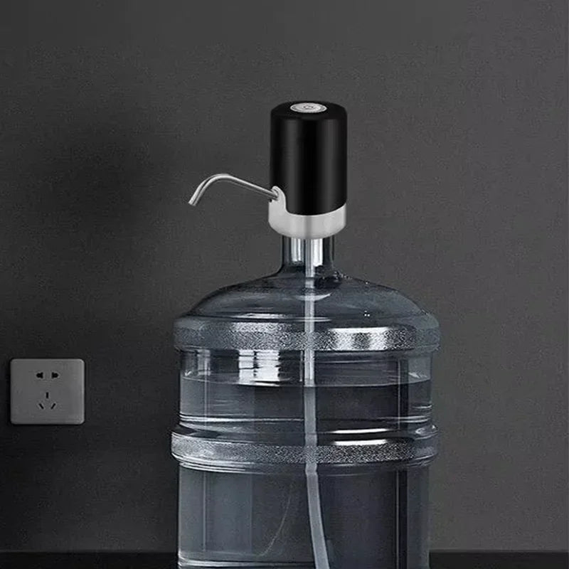 Water Dispensers Portable Water Bottle Pump Automatic Dispenser Pump Button Control Portable Electric Water Dispenser for Home