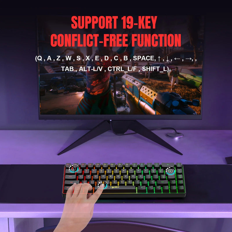 H61K Mini Gaming Keyboard