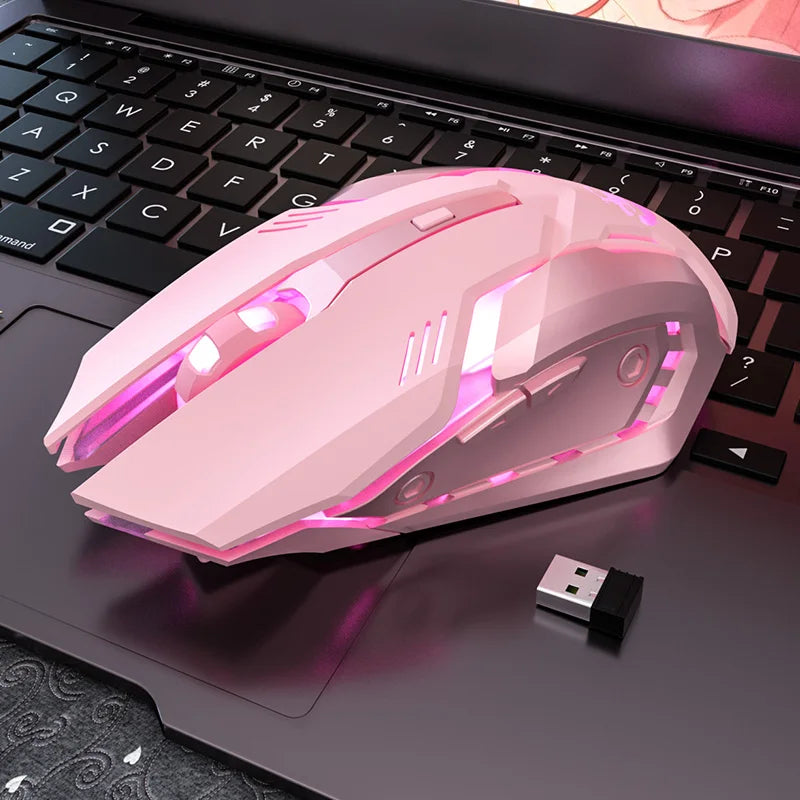 RGB Gaming Mouse – 6 Buttons, Silent Click, Ergonomic Design
