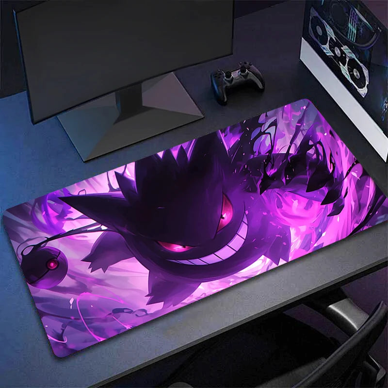 Cute Anime Mouse Pad G-gengar Gamer Mousepads Big Gaming Mousepad Large Keyboard Mat Desk Pad For Computer Laptop XXL Mouse Pads