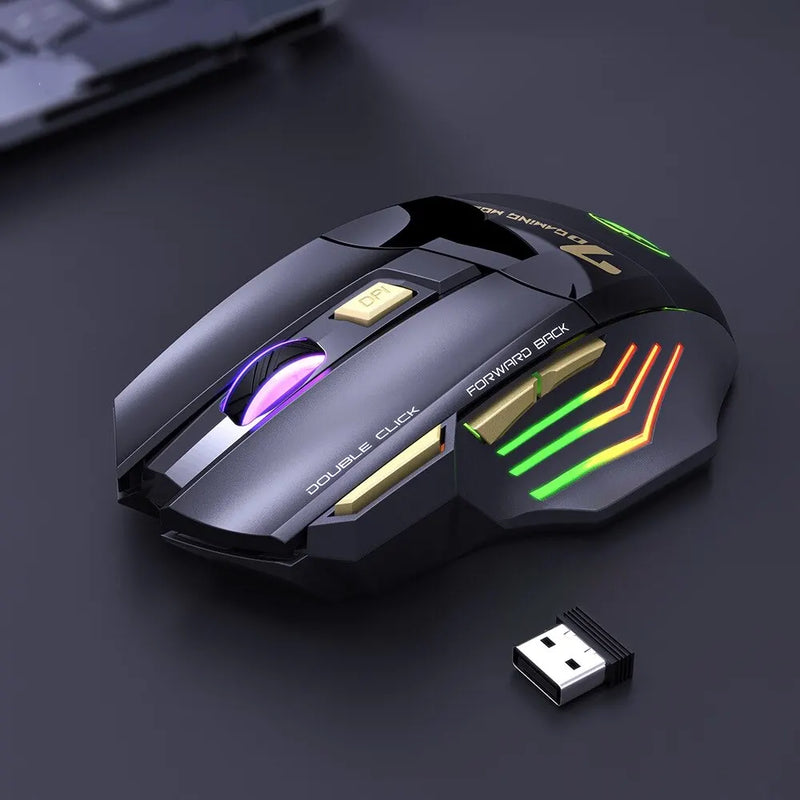 iMICE GW-X7 Wireless Gaming Mouse – 3200 DPI, Dual Mode, 7 Keys
