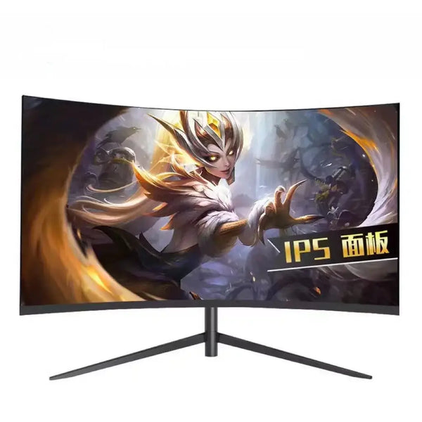 24" Curved Gaming & Work Monitor – 1080p, 75Hz