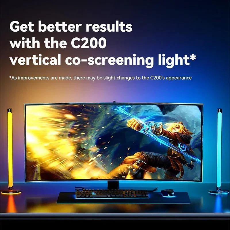 Smart Gaming LED Strip Light Computer Sync Light Strip Monitor RGB Screen LED Backlight Pickup  for Gaming Room Atmosphere Decor