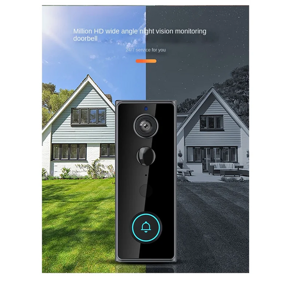 ABUO-Wireless Doorbell With Camera Door Bell Camera Wireless Doorbell Camera Wireless Outdoor