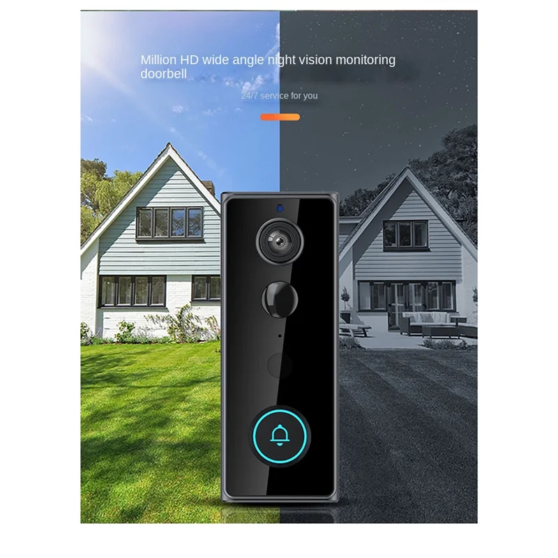 ABUO-Wireless Doorbell With Camera Door Bell Camera Wireless Doorbell Camera Wireless Outdoor