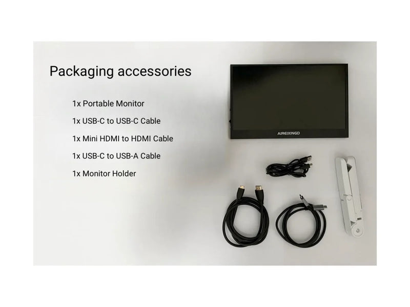 11.6 inch Portable monitor 1366X768 lcd display TFT gaming monitor for pc Raspberry Pi Laptop PS4 Xbox360 switch HDMI-Compatible
