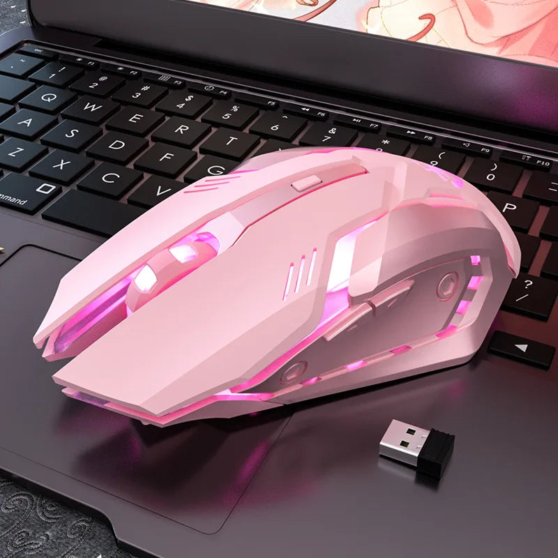 RGB Gaming Mouse – 6 Buttons, Silent Click, Ergonomic Design