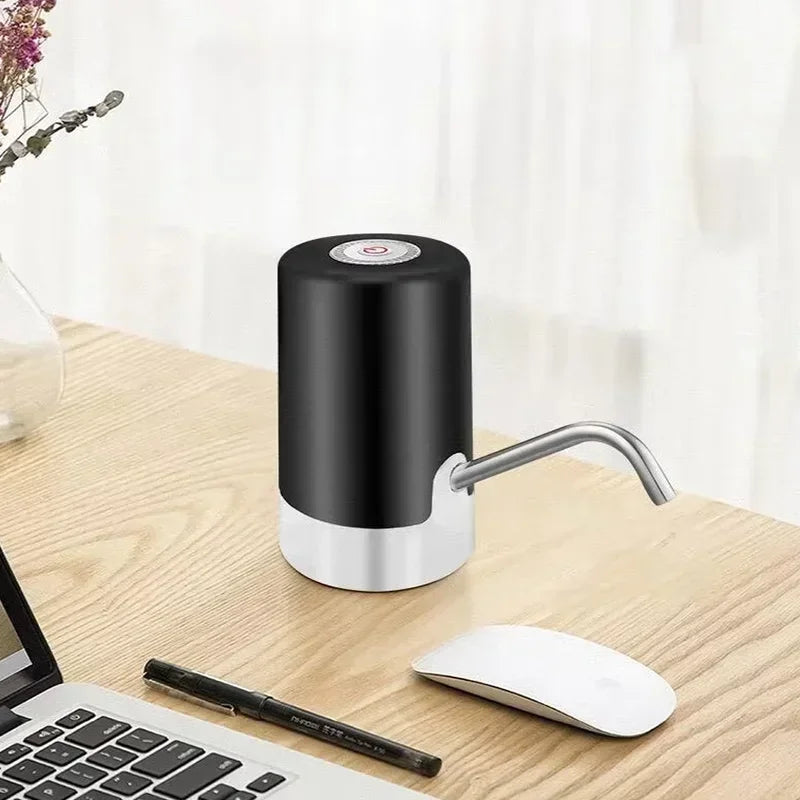 Water Dispensers Portable Water Bottle Pump Automatic Dispenser Pump Button Control Portable Electric Water Dispenser for Home
