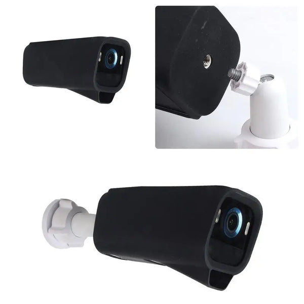 Security Camera Protective Case Silicone Camera Housing UV-proof Weather-proof ForEufy Cam 3 Add-on Wireless Security Camera