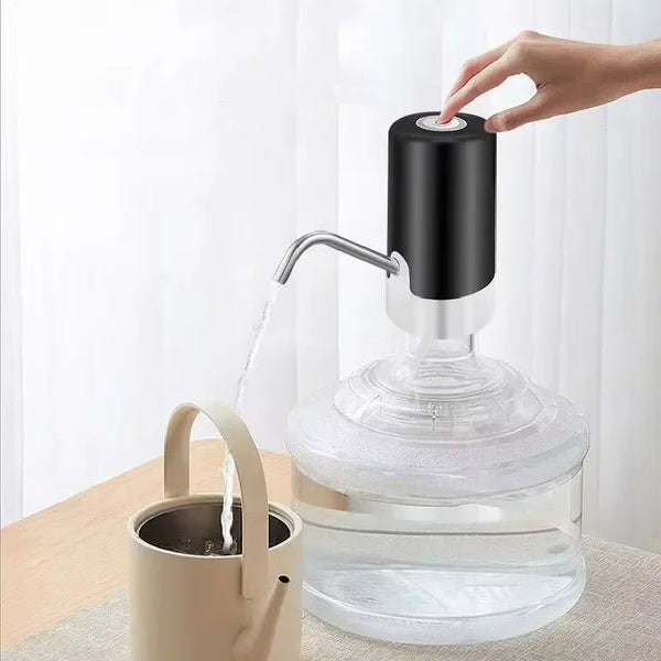 Water Dispensers Portable Water Bottle Pump Automatic Dispenser Pump Button Control Portable Electric Water Dispenser for Home