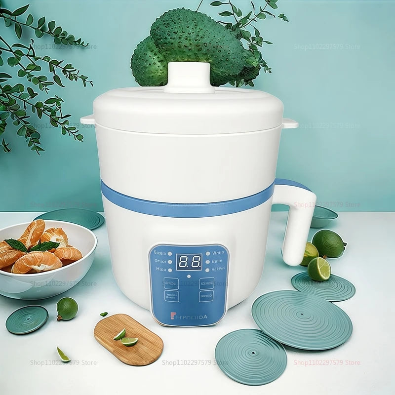 Electric Rice Cooker 220V Double Layer Multi Cooker Non-Stick Steamer Food Steamer Perfect for Home Cooking Kitchen Appliance