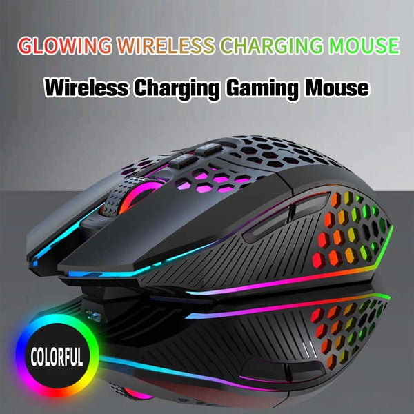 Precision Wireless Gaming Mouse – Ergonomic, RGB, Type-C Recharge