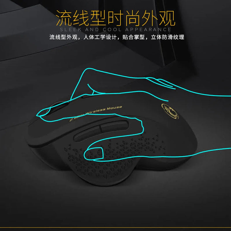 iMICE Wireless Gaming Mouse – 2.4GHz, 1600 DPI, Ergonomic