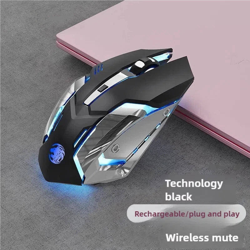 Wireless RGB Gaming Mouse – Optical, Ergonomic, USB